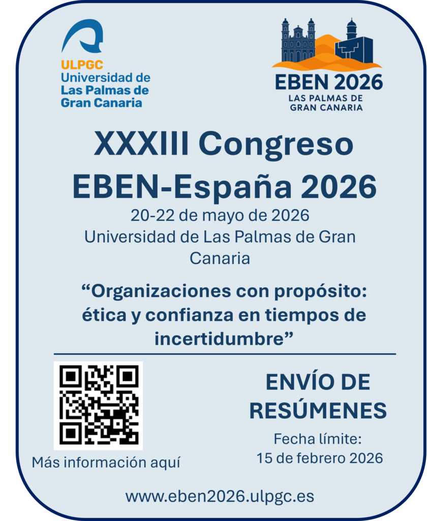 Presentación de la web del XXXIII Congreso EBEN-España 2026 y Call for Papers