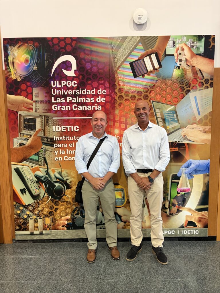 Visita de Gonzalo Piernavieja, director del Instituto Tecnológico de Canarias (ITC)